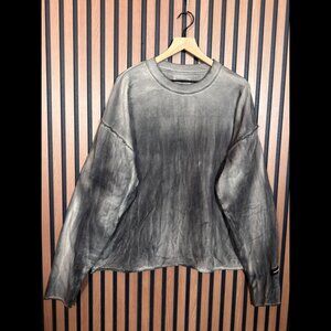 YoungLA T Shirt Medium Men’s Gray Black Ombre Pullover Gym Tee Pump Cover